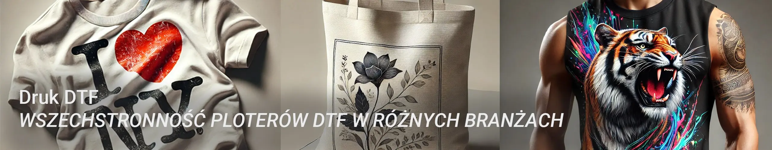 DTF. Wszechstronność ploterów DTF w różnych branżach